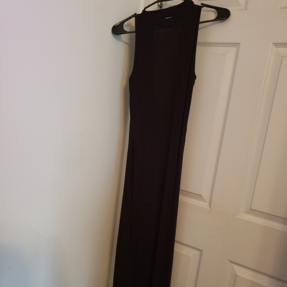 Black summer dress